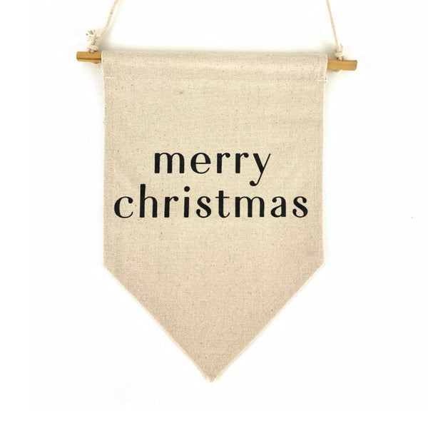*SALE!* Merry Christmas Type <br>Pennant