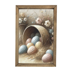 Pastel Eggs <br>Framed Art