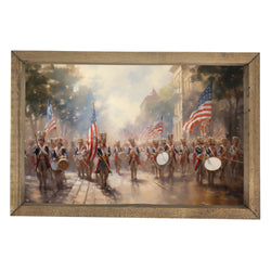 Patriotic Parade <br>Framed Art