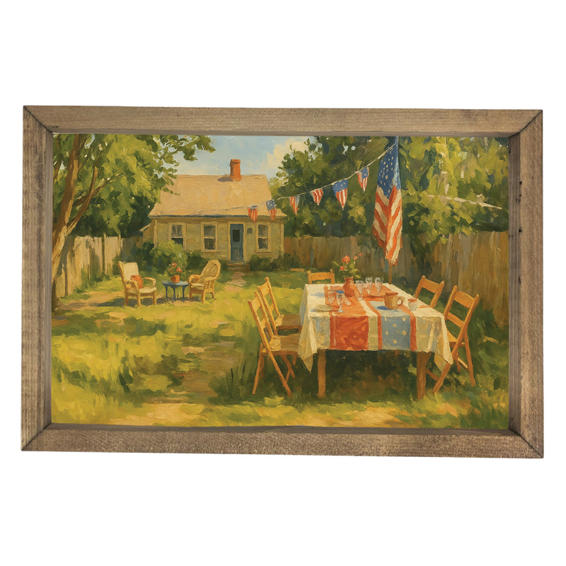 Picnic <br>Framed Art