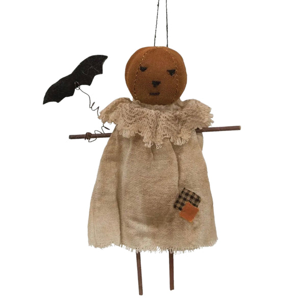 Pumpkin Girl Ornament