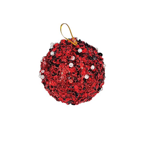 Red Sequin Ornament