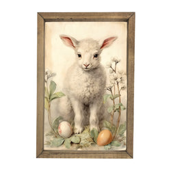 Spring Lamb <br>Framed Art