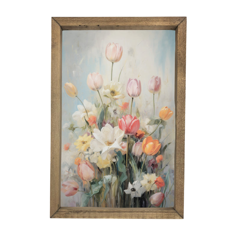 Spring Flowers <br>Framed Art