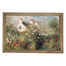 Summer Cottage <br>Framed Art