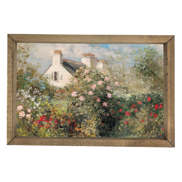 Summer Cottage <br>Framed Art