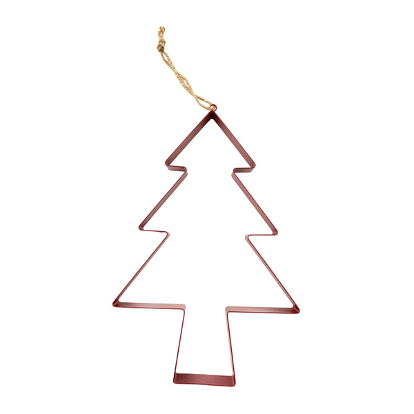 Cutout Christmas Tree Ornament