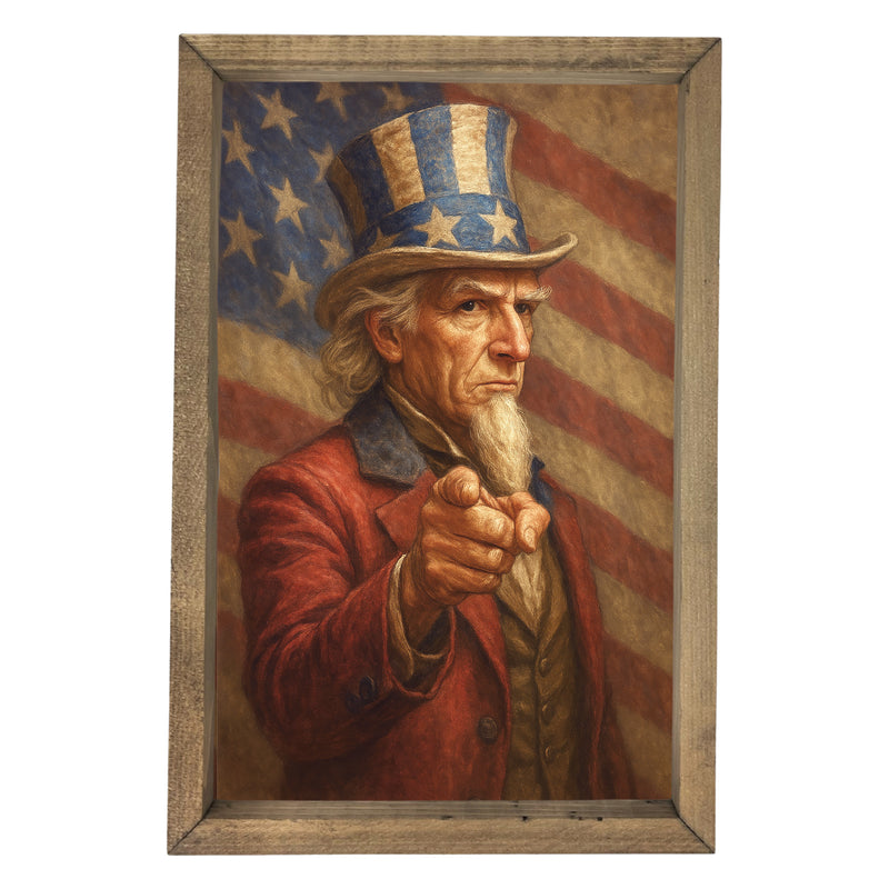 Uncle Sam <br>Framed Art