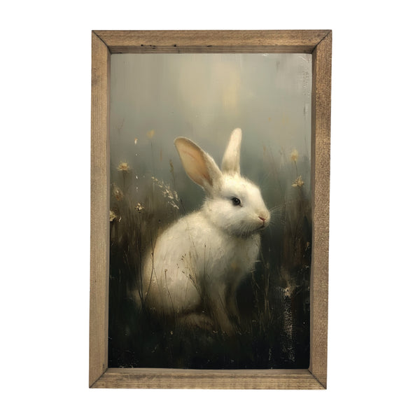 White Rabbit <br>Framed Art