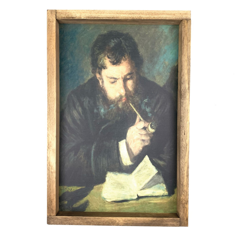 Claude Monet Portrait <br>Framed Art
