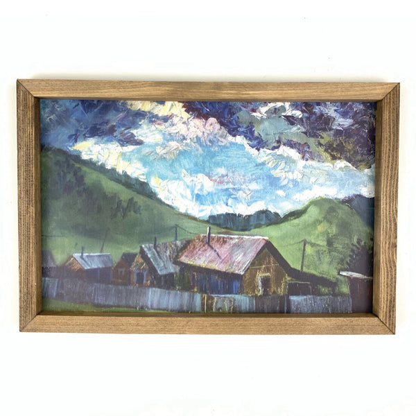 Mountain Homestead <br>Framed Art