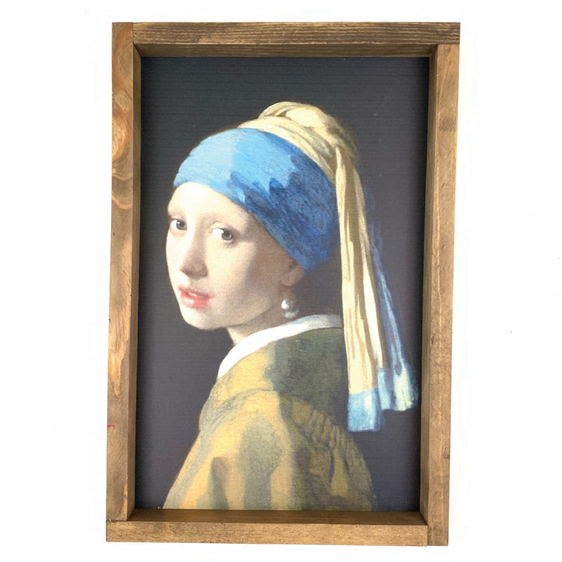Girl with a Pearl Earring <br>Framed Art