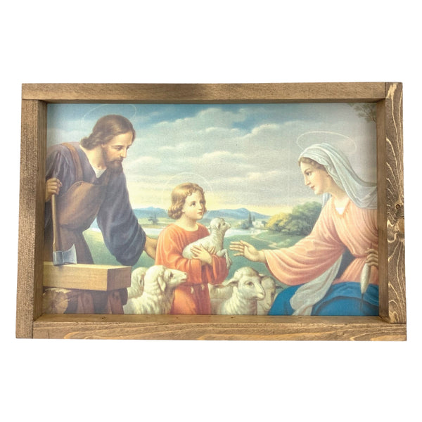 Holy Family <br>Framed Art