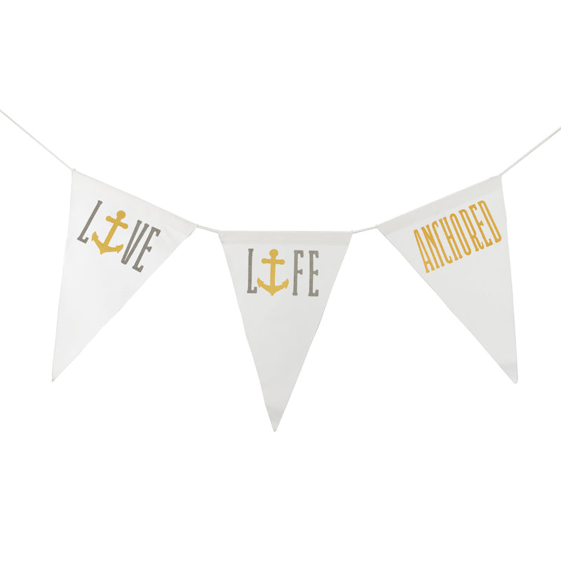 Live Life Anchored Banner