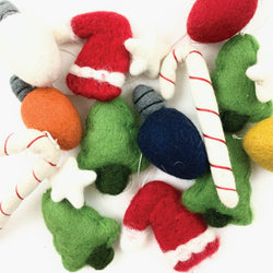 Felt Star Ornaments