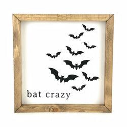 Bat Crazy <br>Framed Saying