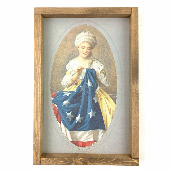 Betsy Ross Framed Art