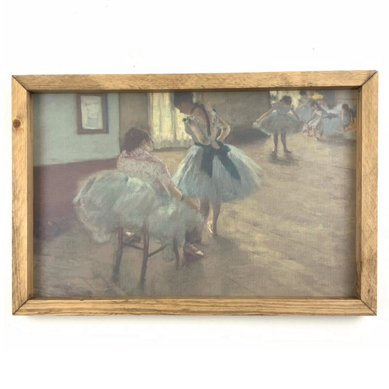 The Dance Lesson <br>Framed Art