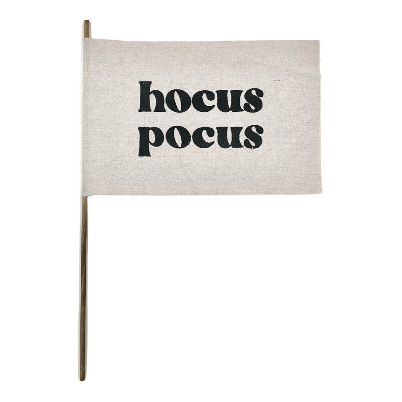 Hocus Pocus Thick Flag