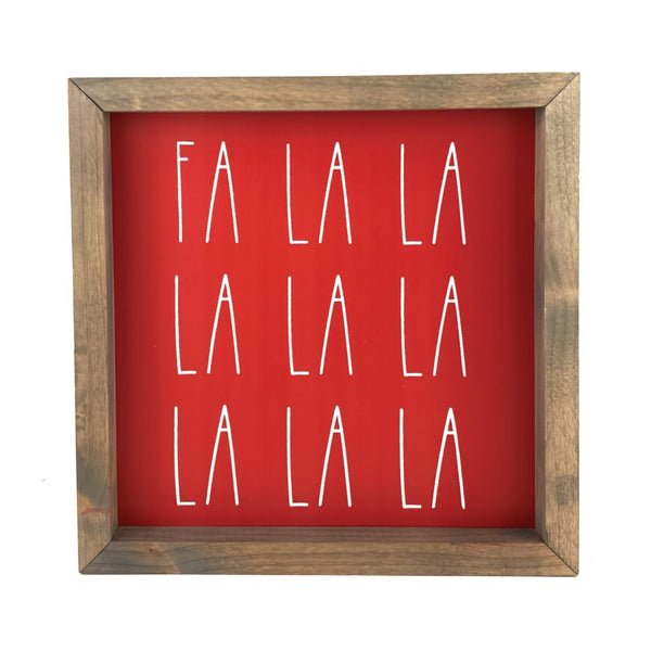 Fa La La La La <br>Framed Print