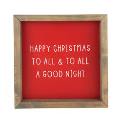 Happy Christmas To All <br>Framed Print