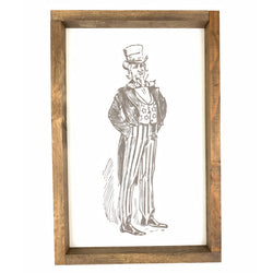 Uncle Sam Framed Art