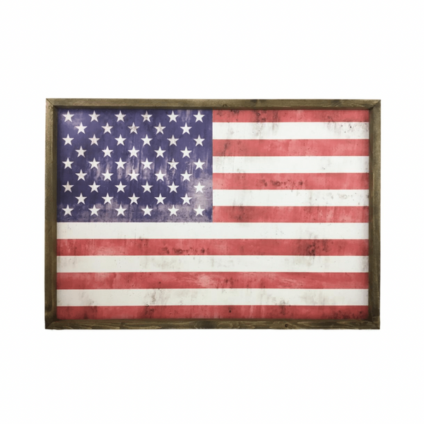 American Flag Framed Art