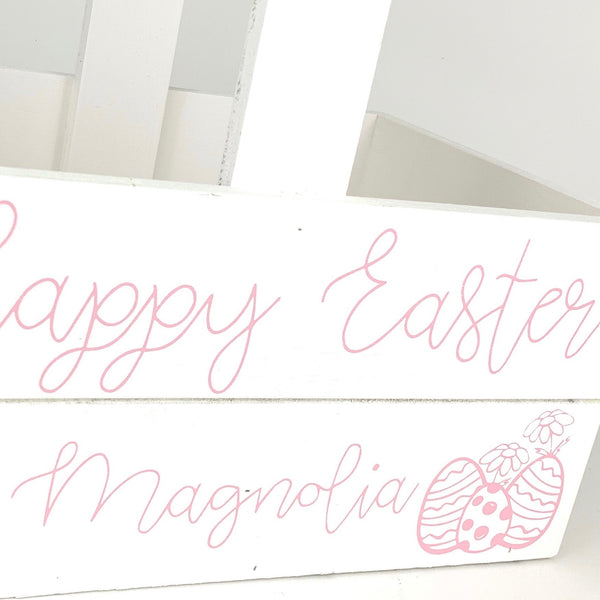 Happy Easter <br>Personalized Easter Basket