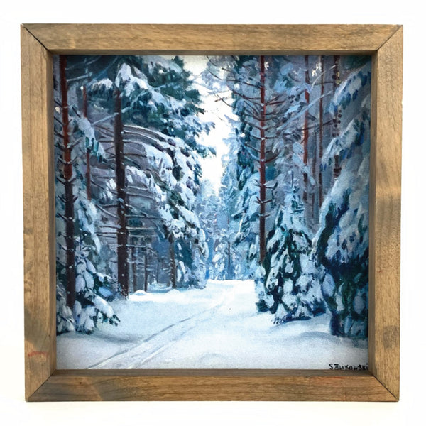 Winter Woods <br>Framed Print