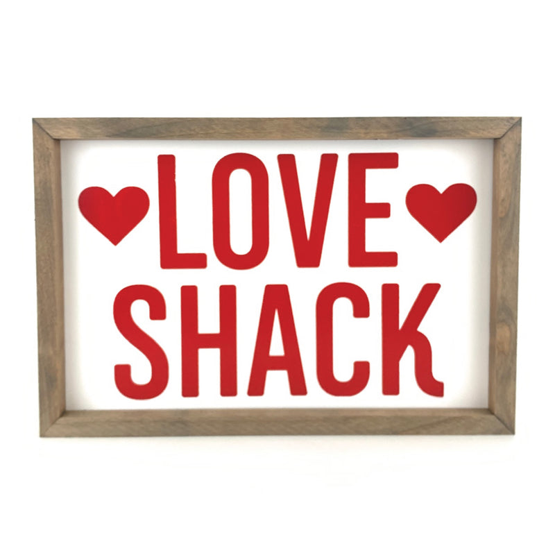 Love Shack <br>Framed Saying