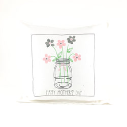 Flower Jar <br>Pillow Keepsake