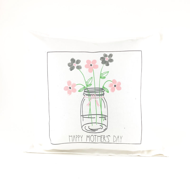 Flower Jar <br>Pillow Keepsake