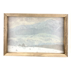 Winter Landscape <br>Framed Art