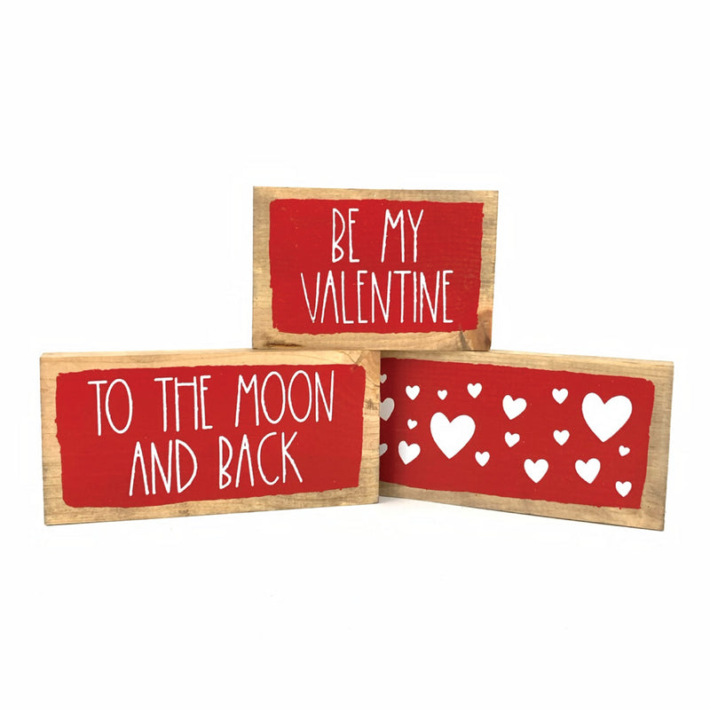 Valentines Word Blocks